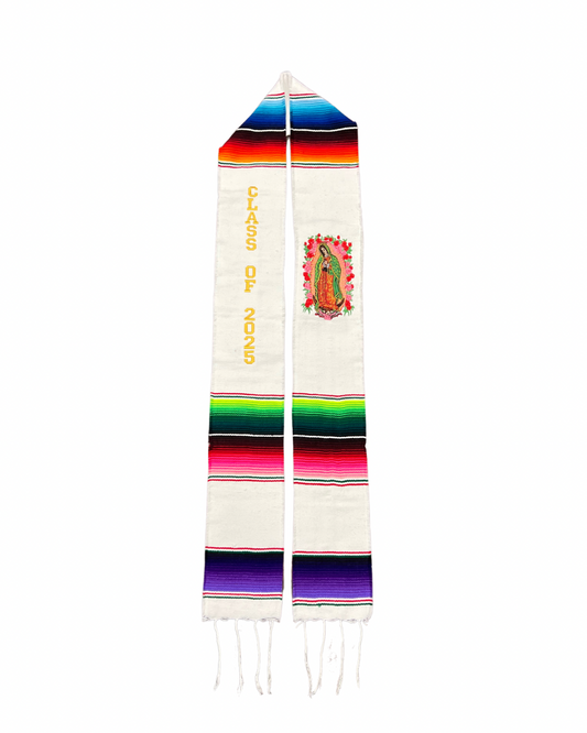 Class of 2025- Virgencita Floral (white)