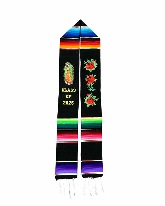 Class of 2025- Virgencita with Roses (black)