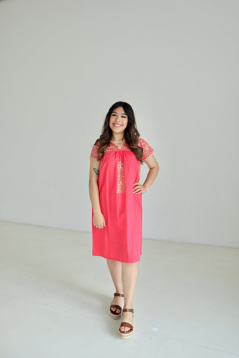 Amorcita Dress from Mexico - Ivory main image 1