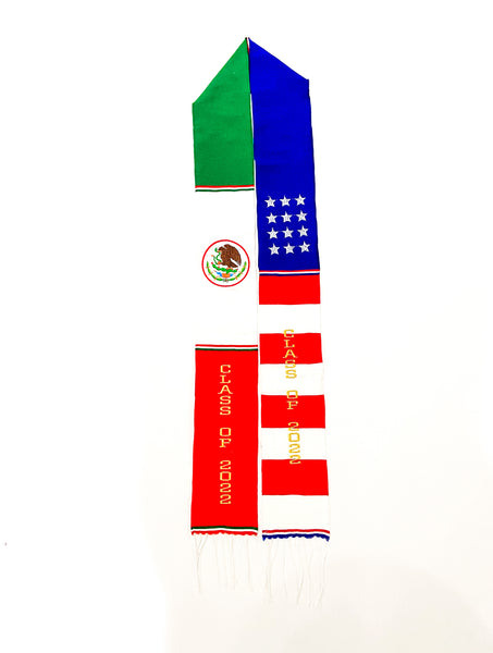 Graduation Stole- Class of 2022 (Flags)