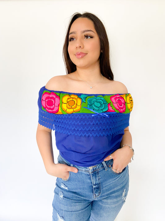 Off the shoulder blouse