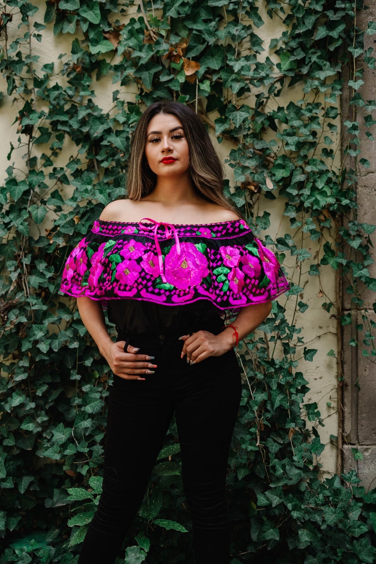 Chiapas Blouse- Fiusha