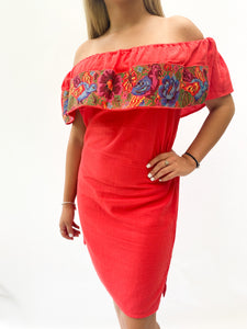 Punto de Cruz Dress- S/M